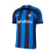 Camiseta FC Inter de Milán Primera Equipación Match 2022-2023 Lyon Blue-Black