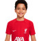 Camiseta Liverpool FC Training 2022-2023 Niño Gym Red