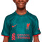 Camiseta Liverpool FC Tercera Equipación Stadium 2022-2023 Niño Dark Atomic Teal