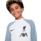 Chaqueta Liverpool FC Pre-Match 2022-2023 Niño White-Particle Grey
