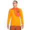 Chaqueta Holanda Pre-Match Mundial Qatar 2022 Orange Peel-Campfire Orange