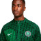 Chaqueta Nigeria Pre-Match Mundial Qatar 2022 Pine Green-Black