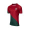 Camiseta Portugal Primera Equipación Stadium Mundial Qatar 2022 Niño Pepper Red
