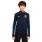 Sudadera Portugal Training Mundial Qatar 2022 Niño Obsidian-Gorge Green-Pepper Red