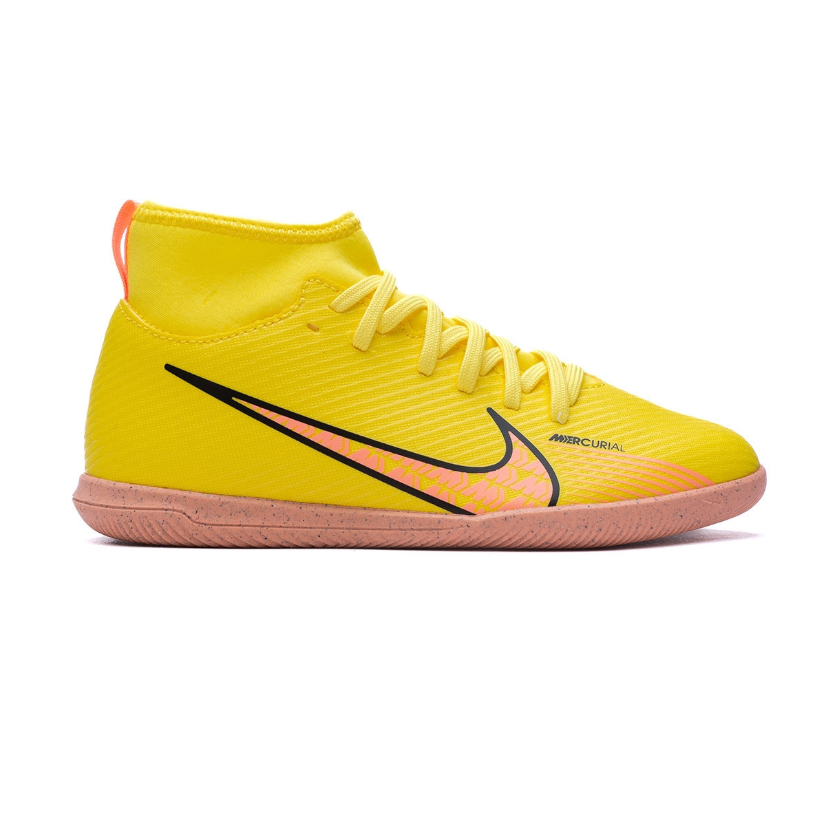 Zapatilla de Fútbol Nike Mercurial Superfly 9 Club IC Niño Yellow Strike-Sunset Glow-Black Fútbol Emotion