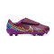 Bota Mercurial Vapor 15 Club Mbappé MG Cinta Adhesiva Niño Dark Beetroot-Metallic Vivid Gold
