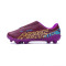 Bota Mercurial Vapor 15 Club Mbappé MG Cinta Adhesiva Niño Dark Beetroot-Metallic Vivid Gold