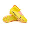 Bota Air Zoom Mercurial Superfly 9 Academy FG/MG Niño Yellow Strike-Sunset Glow-Volt Ice