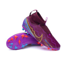 Chaussure de foot Nike Air Zoom Mercurial Superfly 9 Academy Mbappé AG Niño