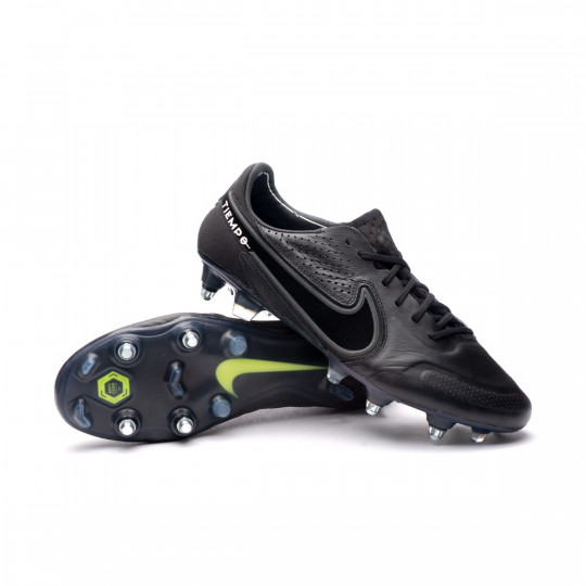 Bota de fútbol Tiempo Legend Elite ACC SG-Pro Black-Dark Smoke Grey-Summit White - Fútbol Emotion