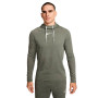 Dri-Fit Academy Hoodie Cargo Khaki-Summit White