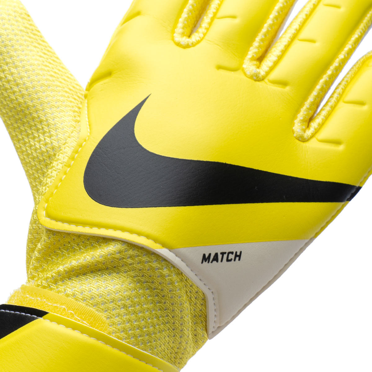 Guante de portero Nike Match Yellow StrikeWhite Fútbol Emotion