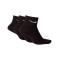 Calcetines Training Cushion Ankle (3 Pares) Black-White