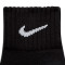 Calcetines Training Cushion Ankle (3 Pares) Black-White