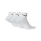 Calcetines Training Cushion Ankle (3 Pares) White-Black