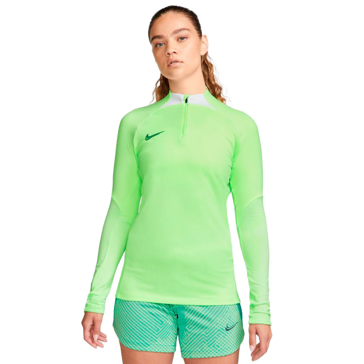 Dri-Fit Strike Drill Top Mujer Ghost green-White-Black