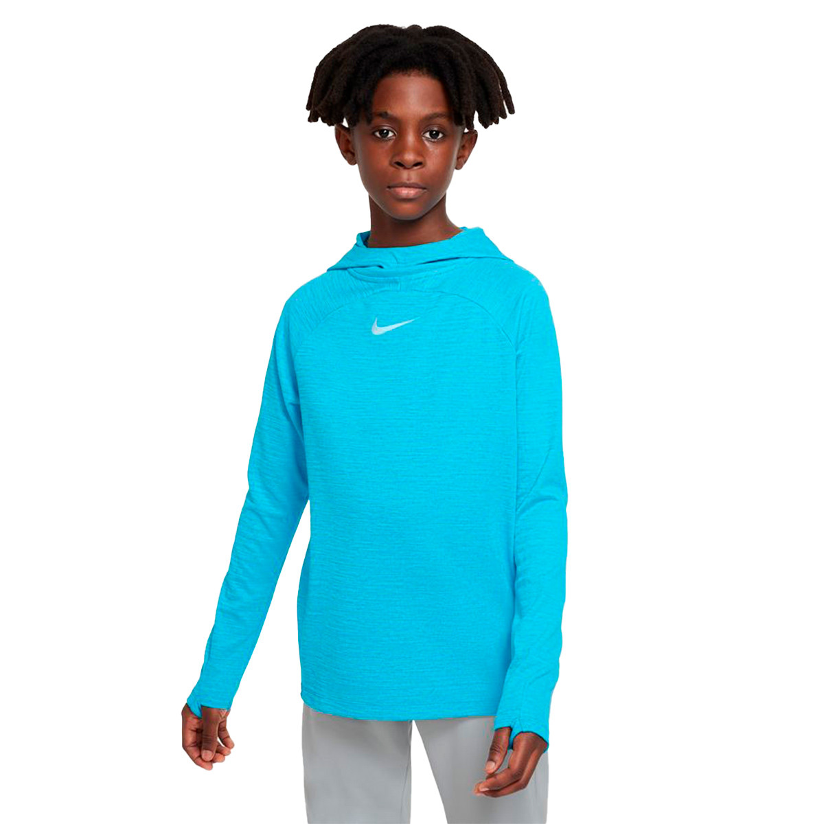 Sudadera Nike Dri-Fit Academy Hoodie Niño blue-Summit - Fútbol Emotion