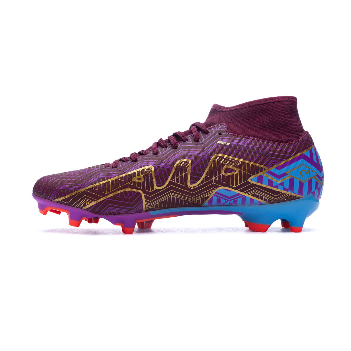 kids gold football boots