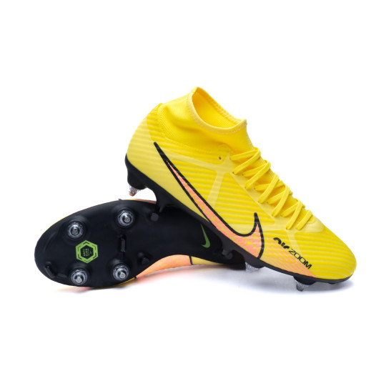 puede es inutil Supresión Bota de fútbol Nike Air Zoom Mercurial Superfly 9 Academy SG-Pro Yellow  Strike-Sunset Glow-Coconut Milk - Fútbol Emotion