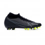 Air Zoom Mercurial Superfly 9 Academy AG Black-Dark Smoke Grey-Summit White