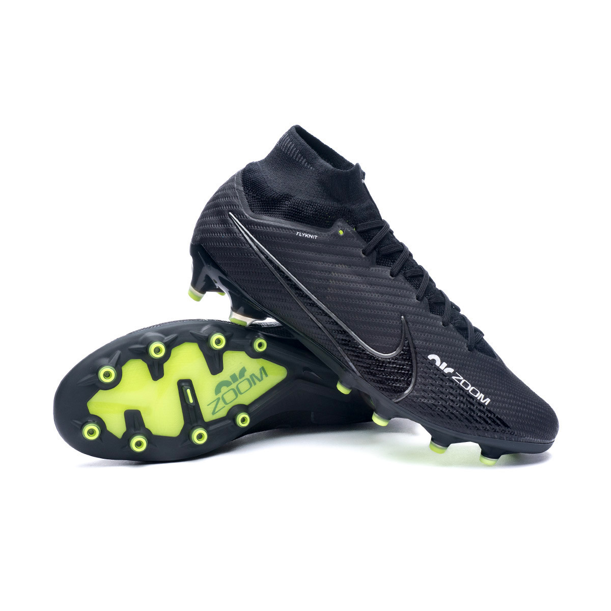 Bota de fútbol Nike Zoom Mercurial 9 Elite AG-Pro Black-Dark Smoke Grey-Summit White - Fútbol Emotion
