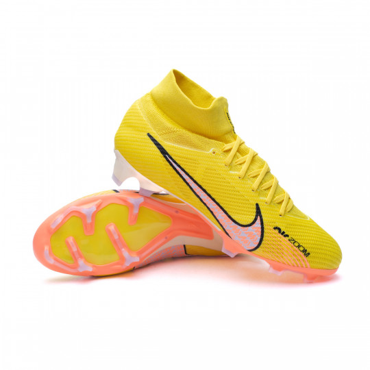que te diviertas Accesible hipótesis Bota de fútbol Nike Air Zoom Mercurial Superfly 9 Pro FG Yellow  Strike-Sunset Glow-Doll - Fútbol Emotion
