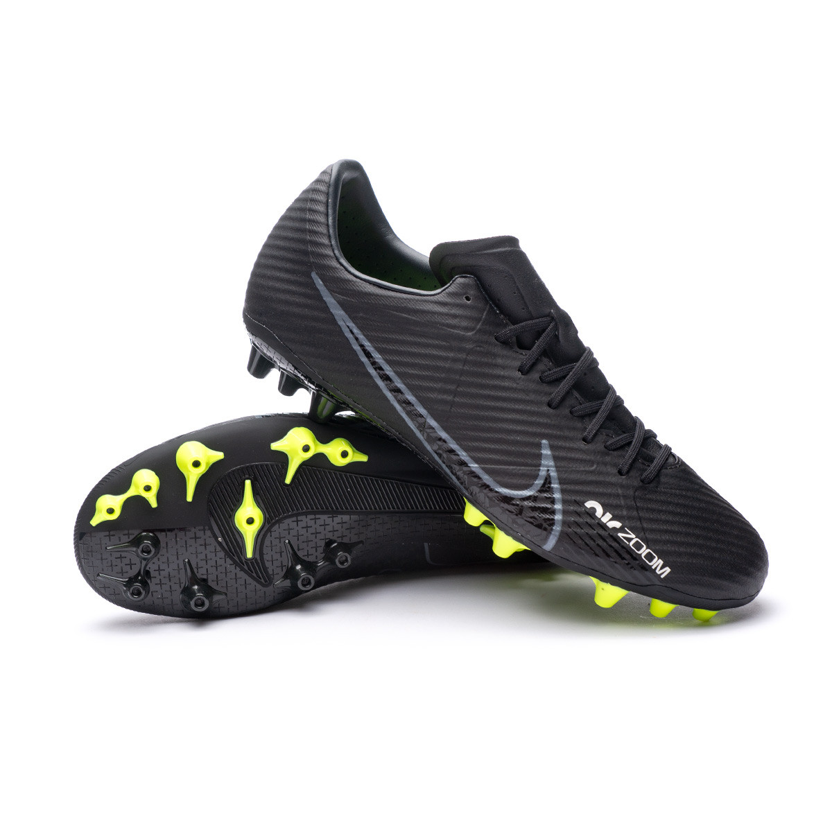 Football Boots Nike Air Zoom Mercurial Vapor 15 Academy AG Black-Dark Smoke  Grey-Summit White - Fútbol Emotion