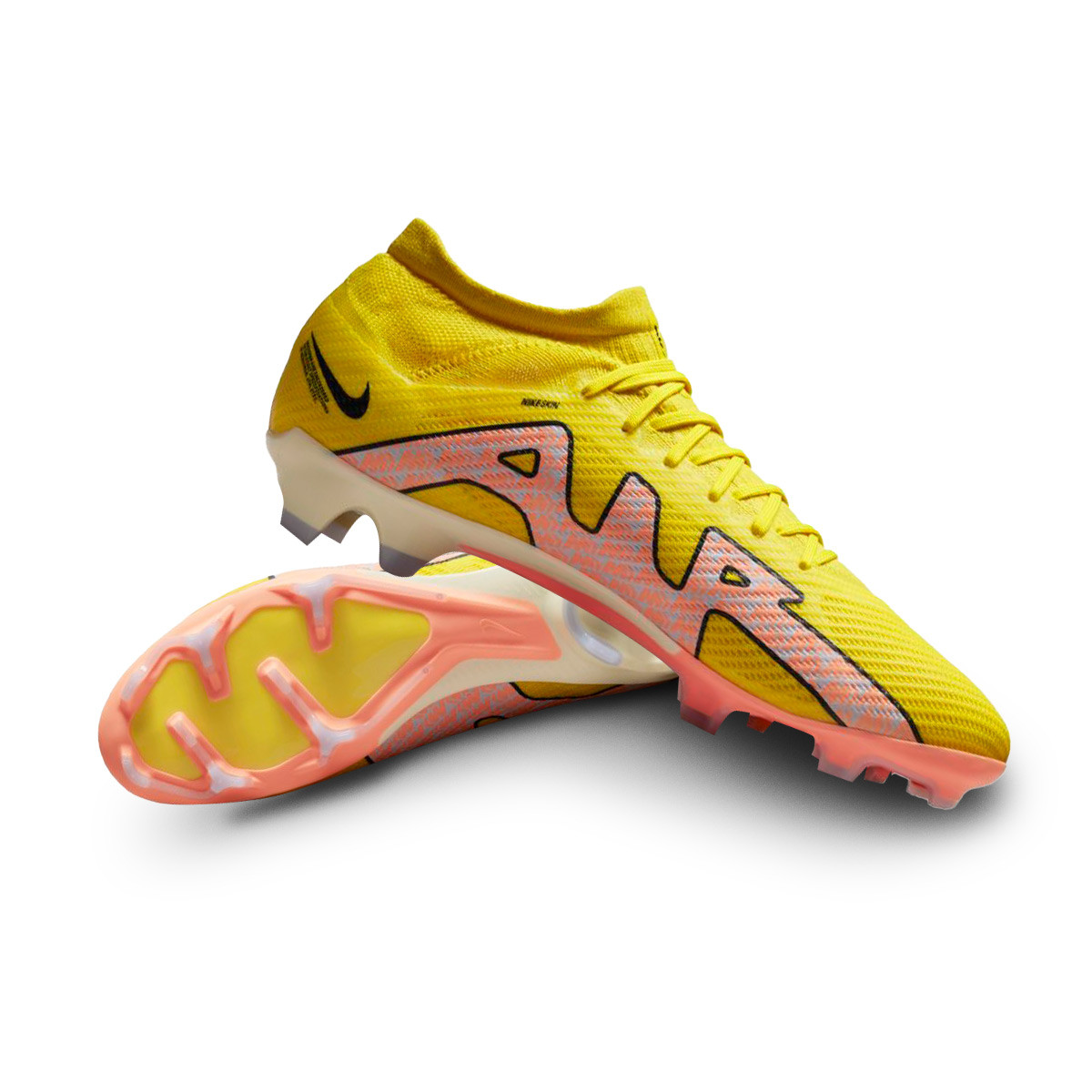 Bota fútbol Nike Air Zoom Mercurial Vapor Pro FG Yellow Strike-Sunset - Fútbol Emotion