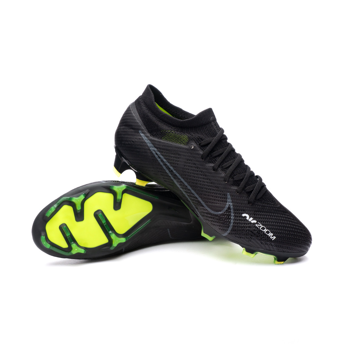 Bota de fútbol Nike Air Zoom Mercurial 15 Pro FG Black-Dark Smoke Grey-Summit White - Fútbol