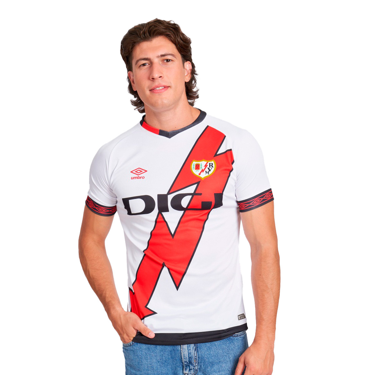 Jersey Umbro Rayo Vallecano de Madrid Primera Equipación 20222023 White Fútbol Emotion Jersey Umbro Rayo Vallecano de Madrid Primera Equipación 20222023 White Fútbol Emotion
