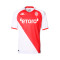 Camiseta AS Monaco Primera Equipación 2022-2023 White-Red