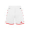 Pantalón corto AS Monaco Primera Equipación 2022-2023 White-Red