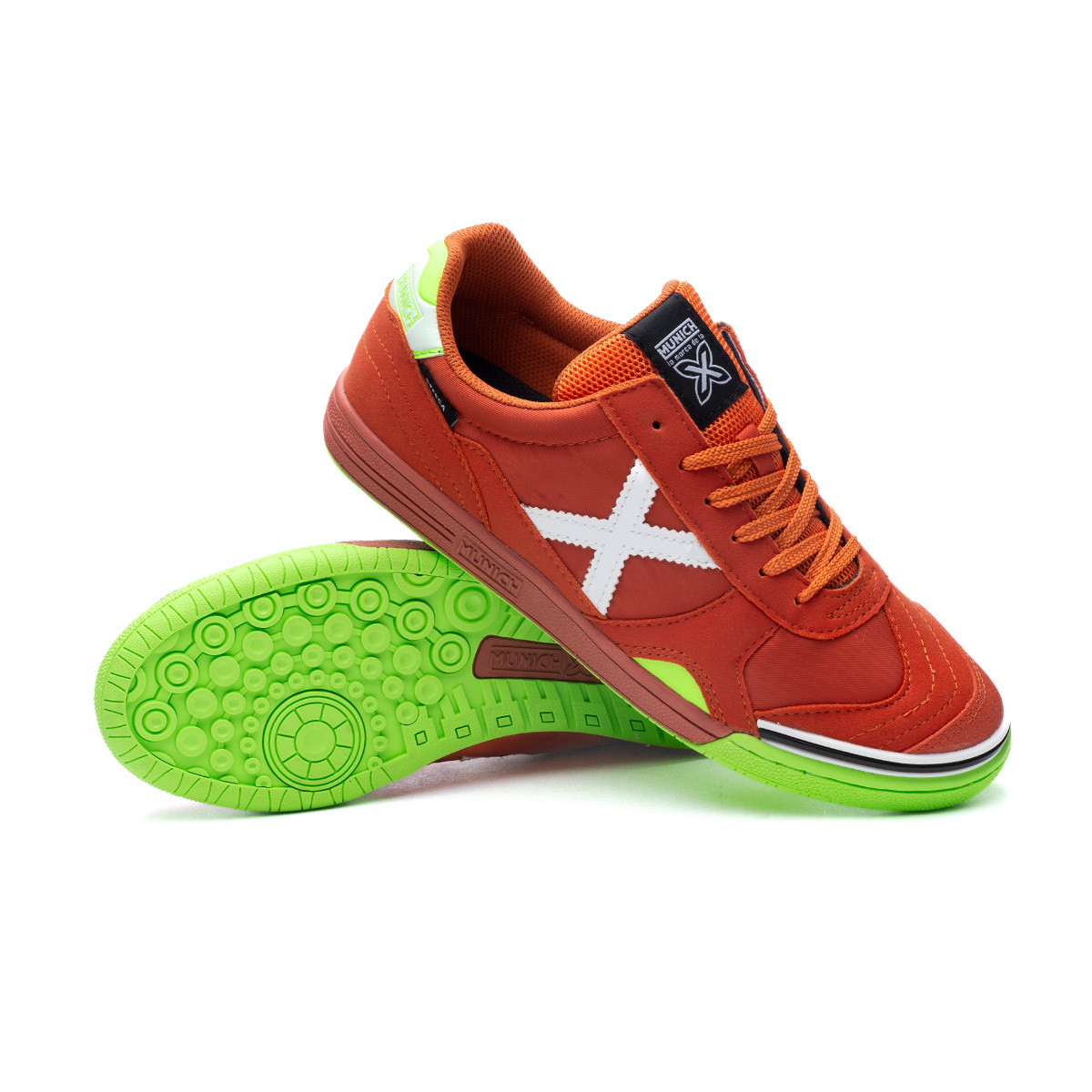 Scarpe Munich Gresca Arancione F tbol Emotion