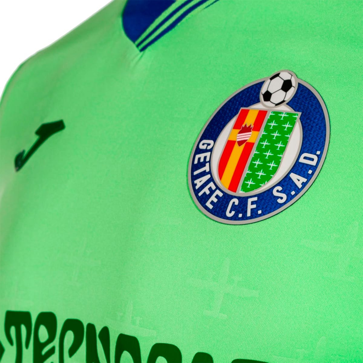 Jersey Getafe CF Tercera Equipación 2022-2023 Verde Fluor - Fútbol Emotion