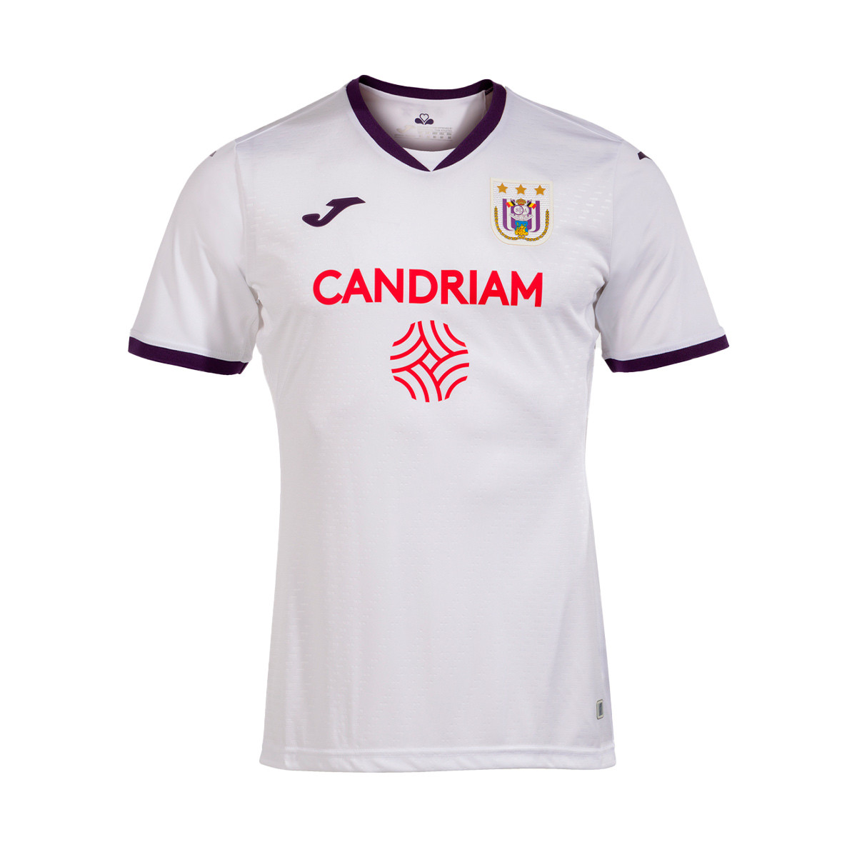 Camisola Joma RSC Anderlecht Segunda Equipación 2022-2023 Branco