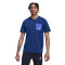 Camiseta Argentina Fanswear Mundial Qatar 2022 Night Indigo