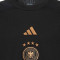 Camiseta Alemania Fanswear Mundial Qatar 2022 Niño Black