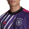 Camiseta Alemania Fanswear Mundial Qatar 2022 Black-Active Purple
