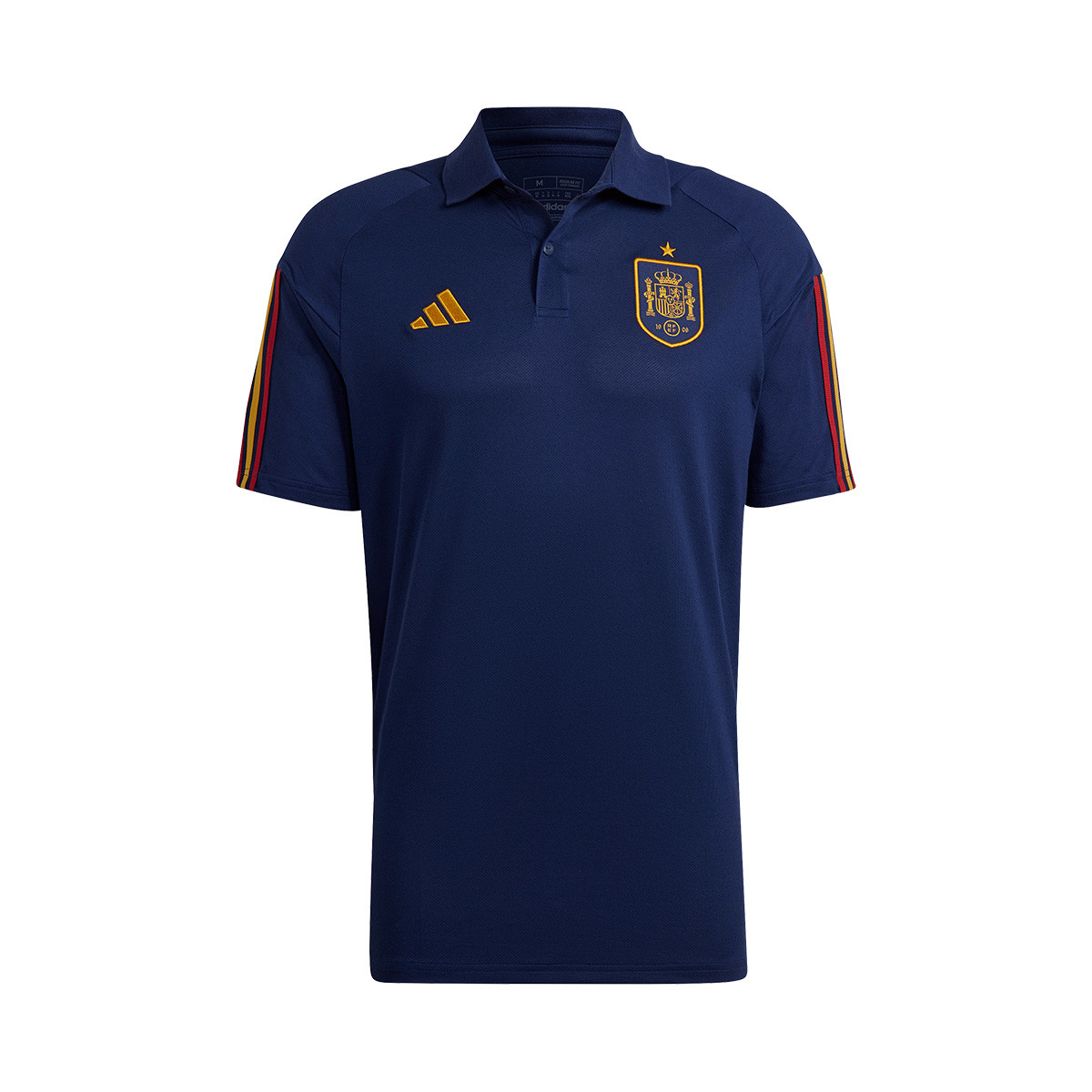 George Hanbury Templado Converger Polo adidas España Fanswear Mundial Qatar 2022 Navy Blue - Fútbol Emotion