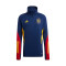 Chaqueta España Training Mundial Qatar 2022 Navy Blue-Power Red