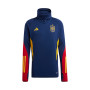 España Training Mundial Qatar 2022 Navy Blue-Power Red