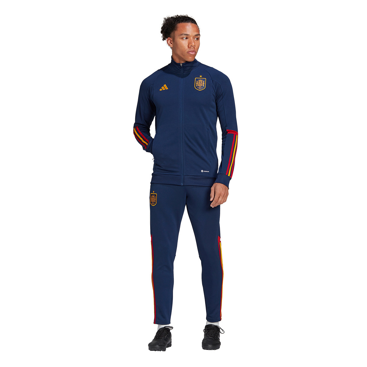 Tracksuit adidas Spain Training Cup Qatar 2022 Navy Blue Emotion