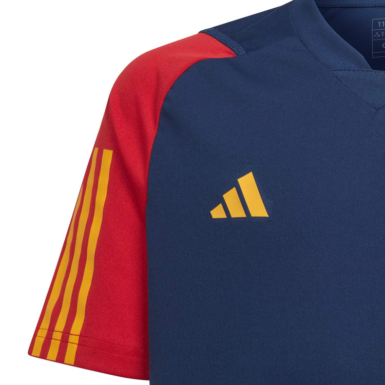 camiseta-adidas-espana-training-mundial-qatar-2022-nino-navy-blue-3