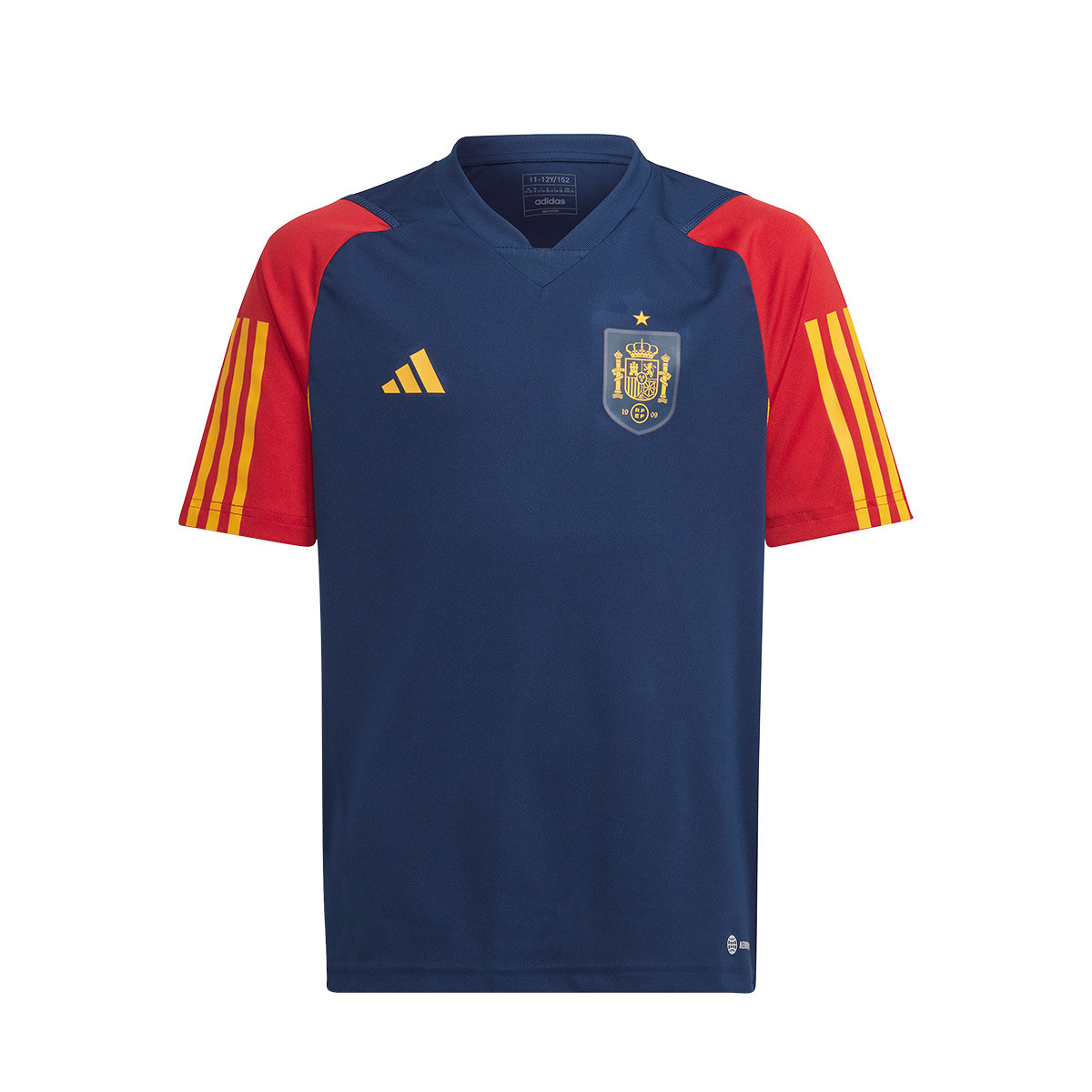 Jersey adidas España Training Mundial Qatar 2022 Niño Navy Blue - Emotion