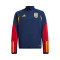 Sudadera España Training Mundial Qatar 2022 Niño Navy Blue