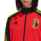 Chaqueta Bélgica Fanswear Mundial Qatar 2022 Red-Black