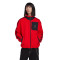 Chaqueta Bélgica Fanswear Mundial Qatar 2022 Red-Black