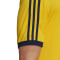 Camiseta Suecia Fanswear Mundial Qatar 2022 Yellow