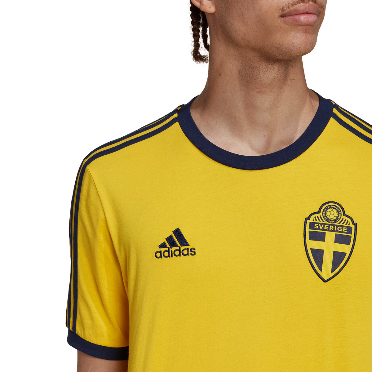 Jersey adidas Suecia Fanswear Yellow - Fútbol Emotion