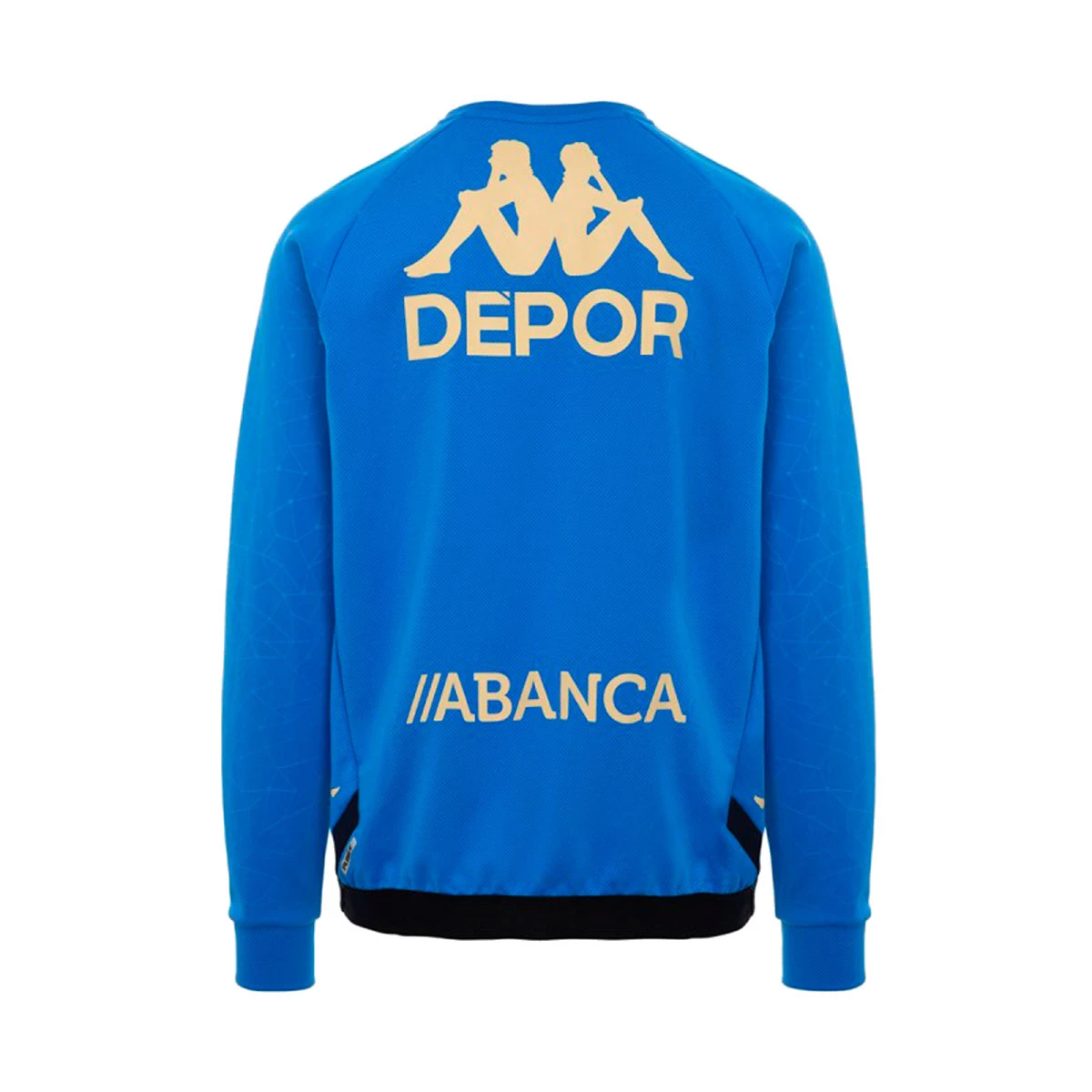 Sudadera junior Depor06 Deportivo de la Coruña negra con capucha Kappa